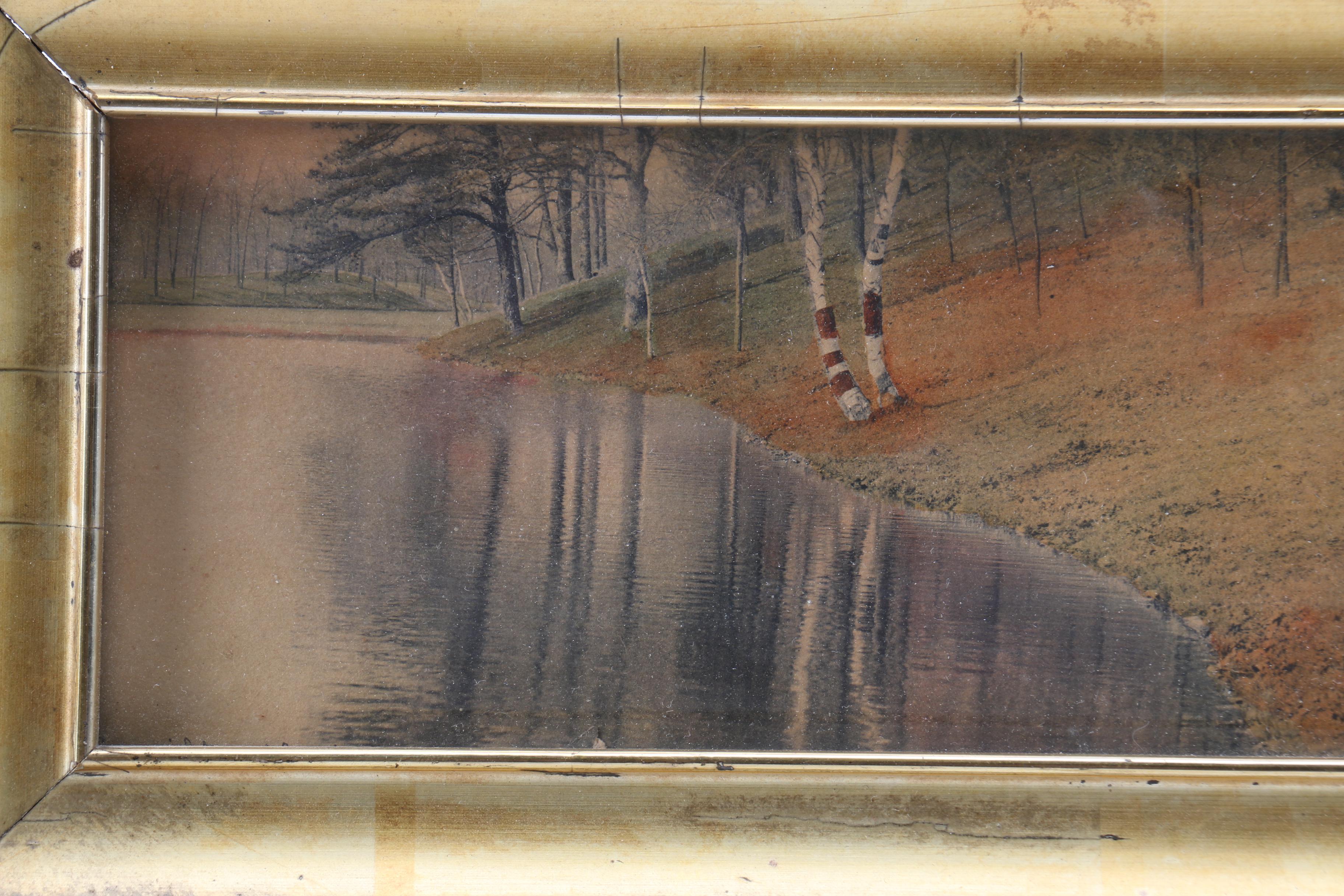 Wallace Nutting Hand Colored Photograph