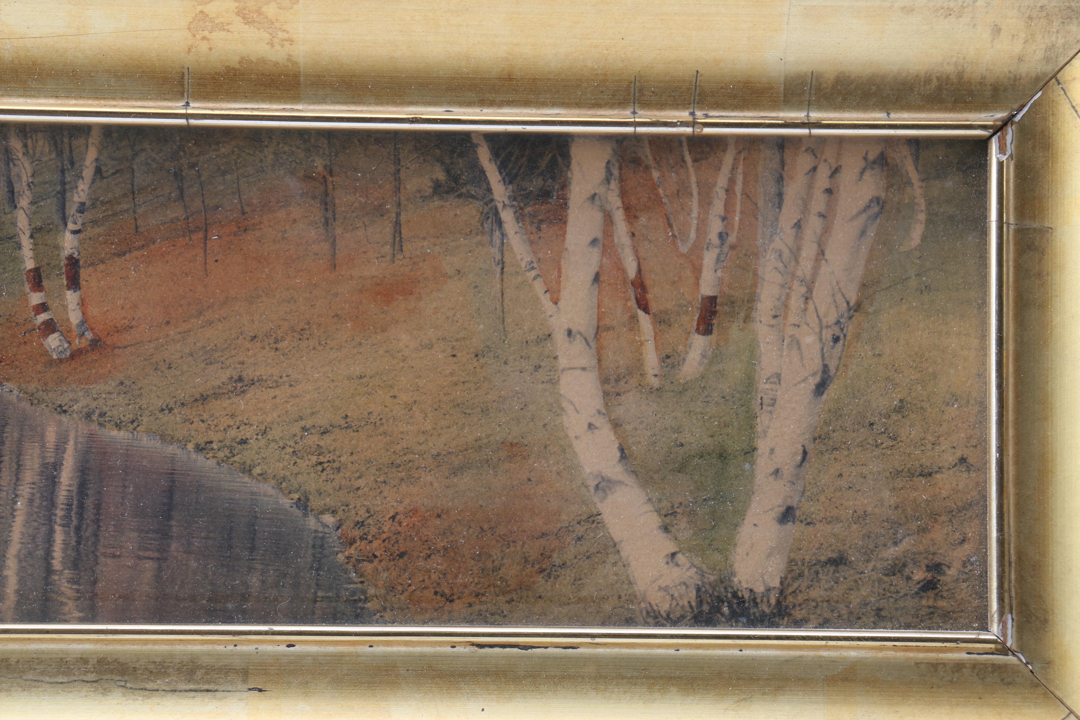 Wallace Nutting Hand Colored Photograph