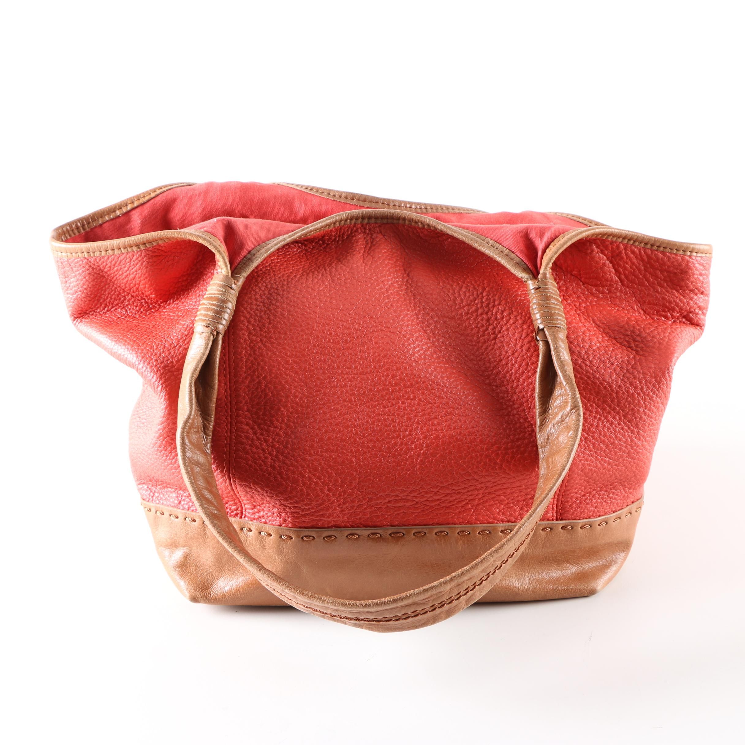 The Sak Coral Leather Purse