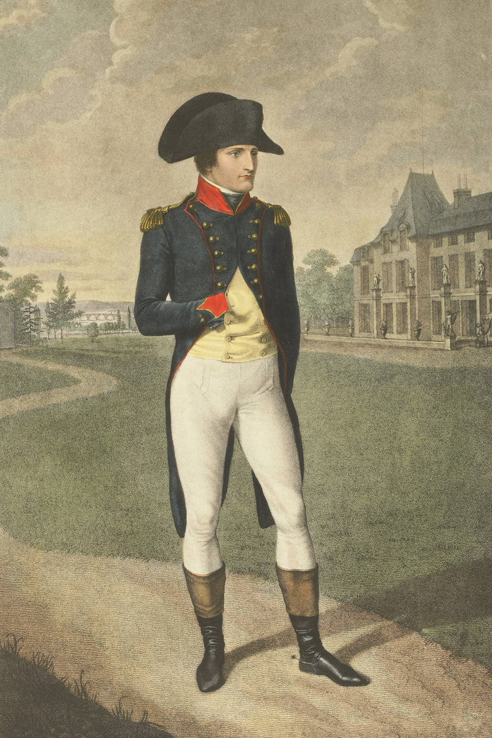 Hand-Colored Engravings After Original Portraits of Napoleon