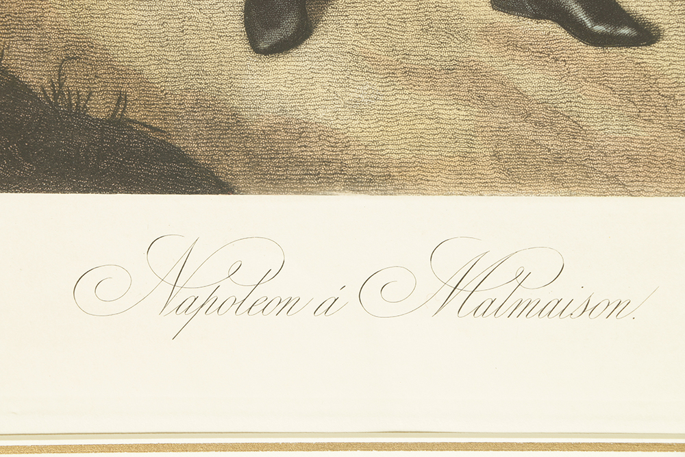 Hand-Colored Engravings After Original Portraits of Napoleon