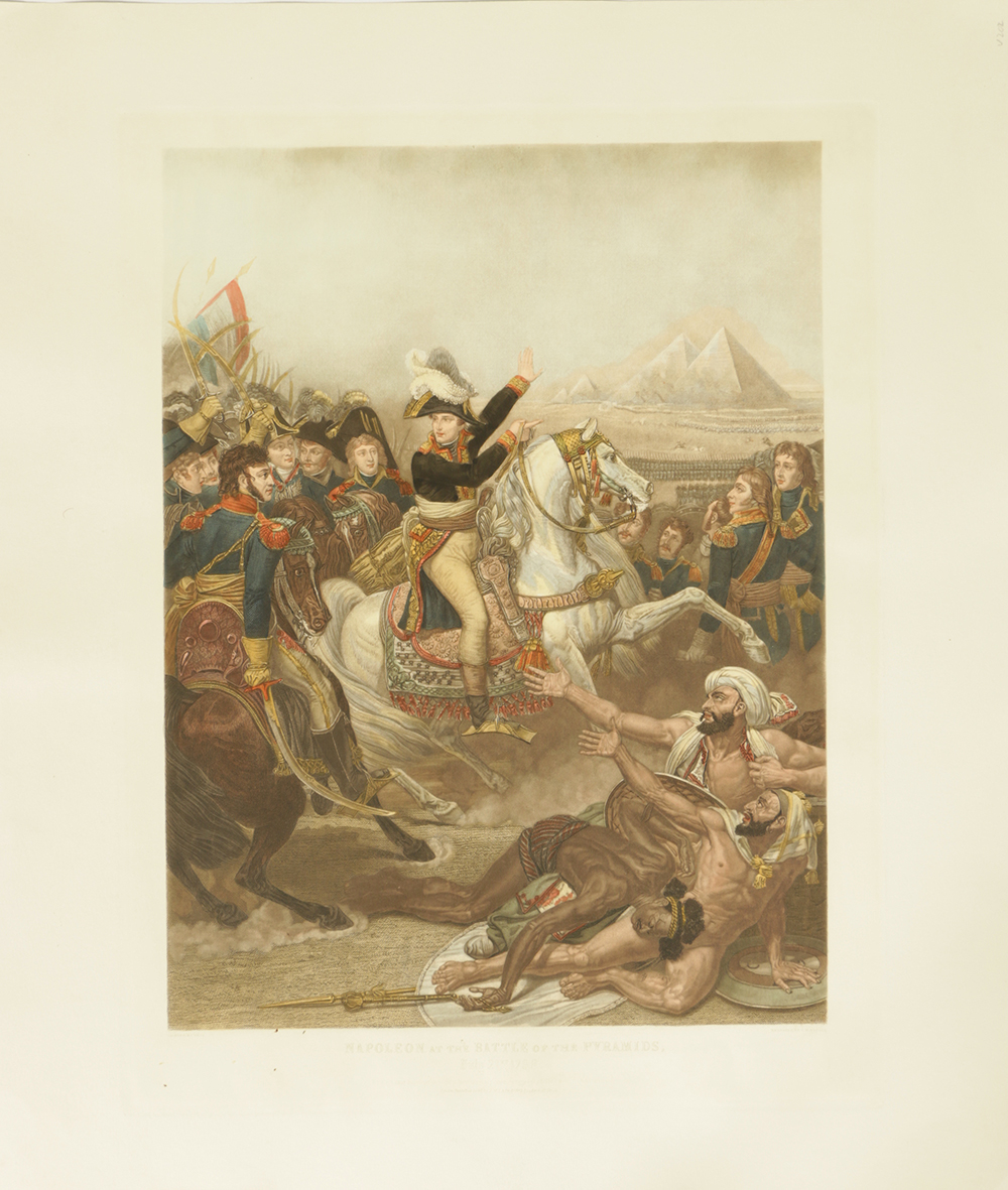 Hand-Colored Engravings After Original Portraits of Napoleon