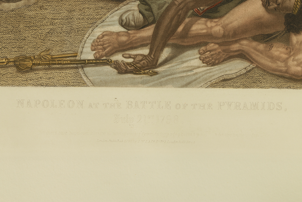 Hand-Colored Engravings After Original Portraits of Napoleon