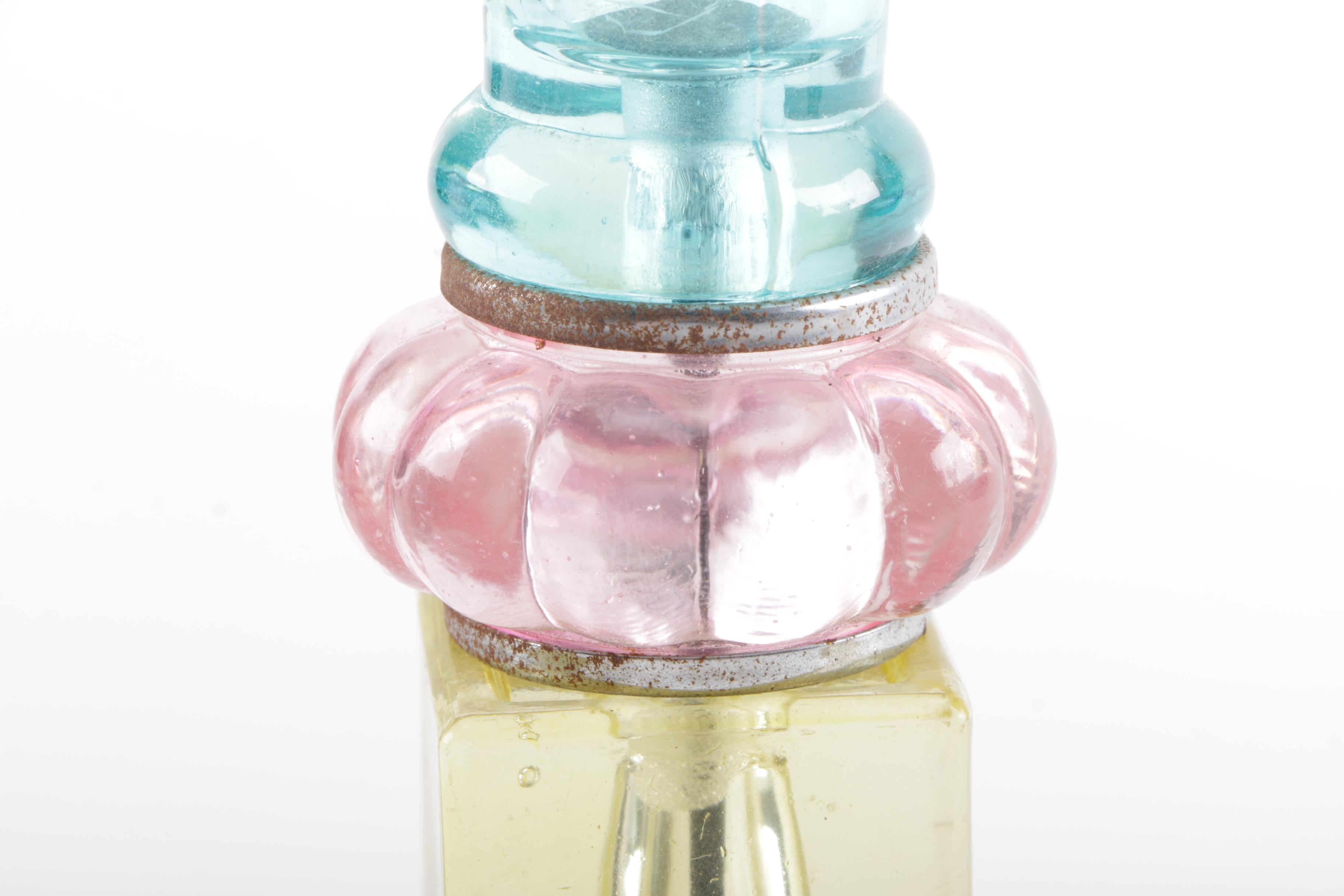 Glass Candle Holders