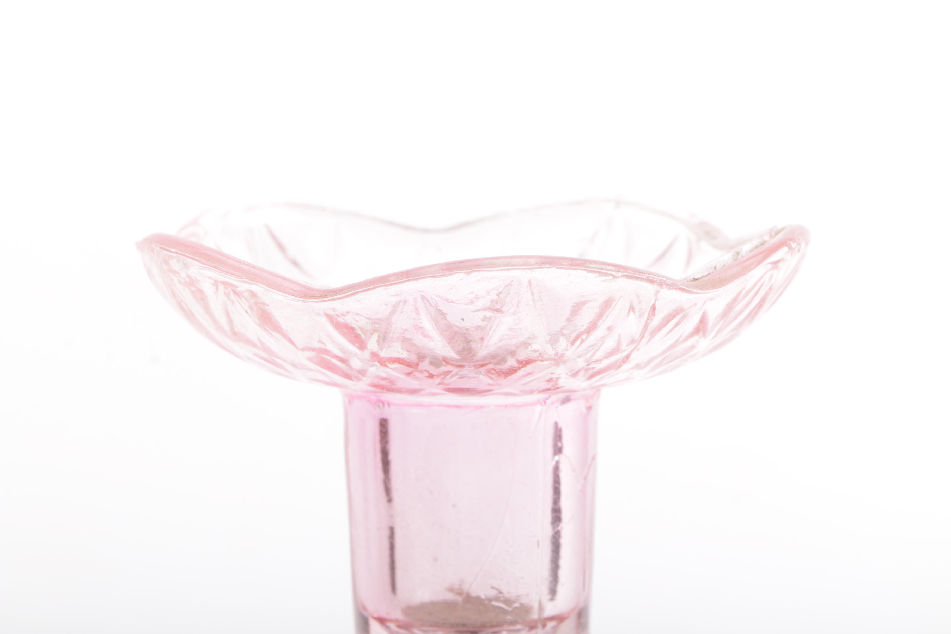 Glass Candle Holders