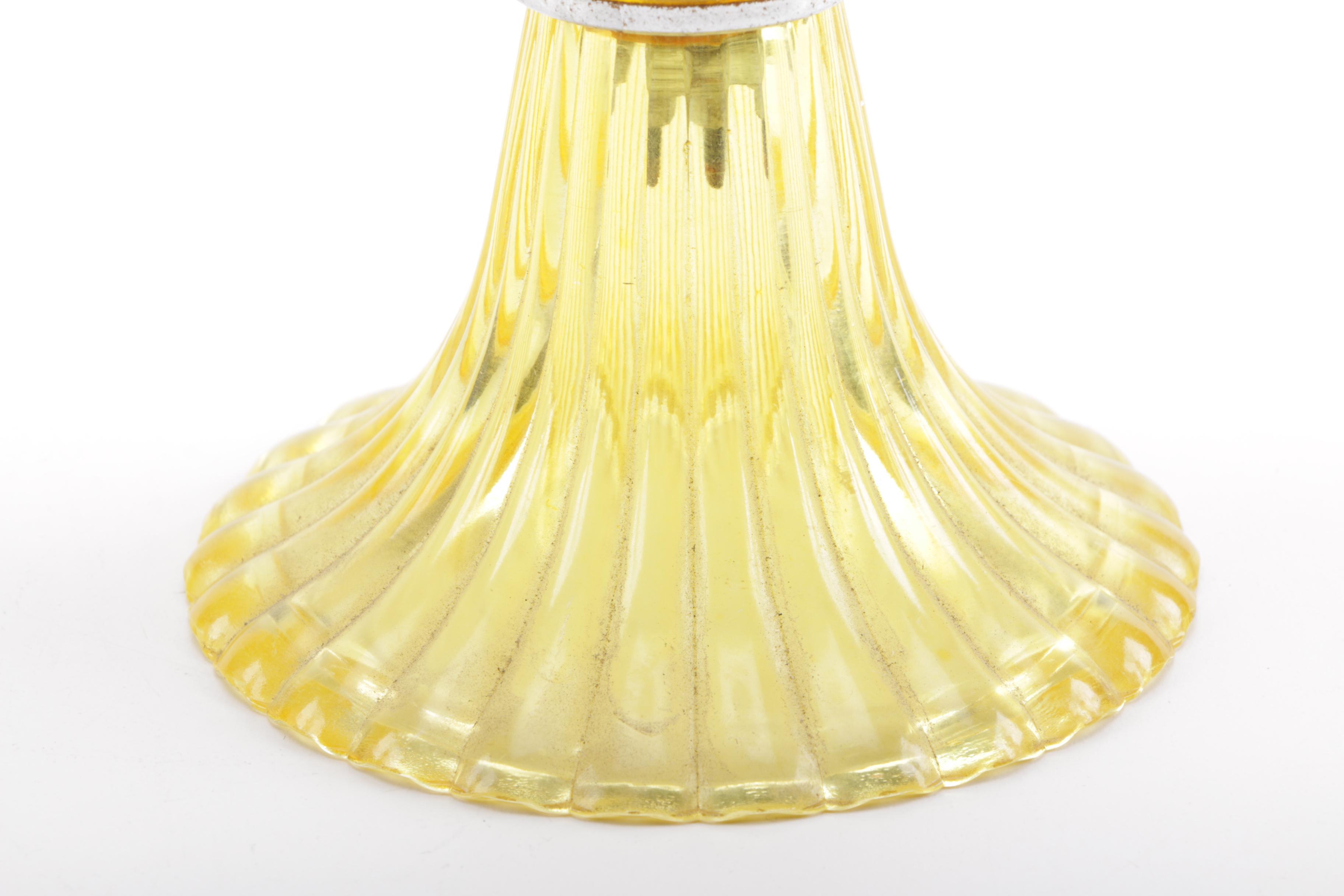 Glass Candle Holders