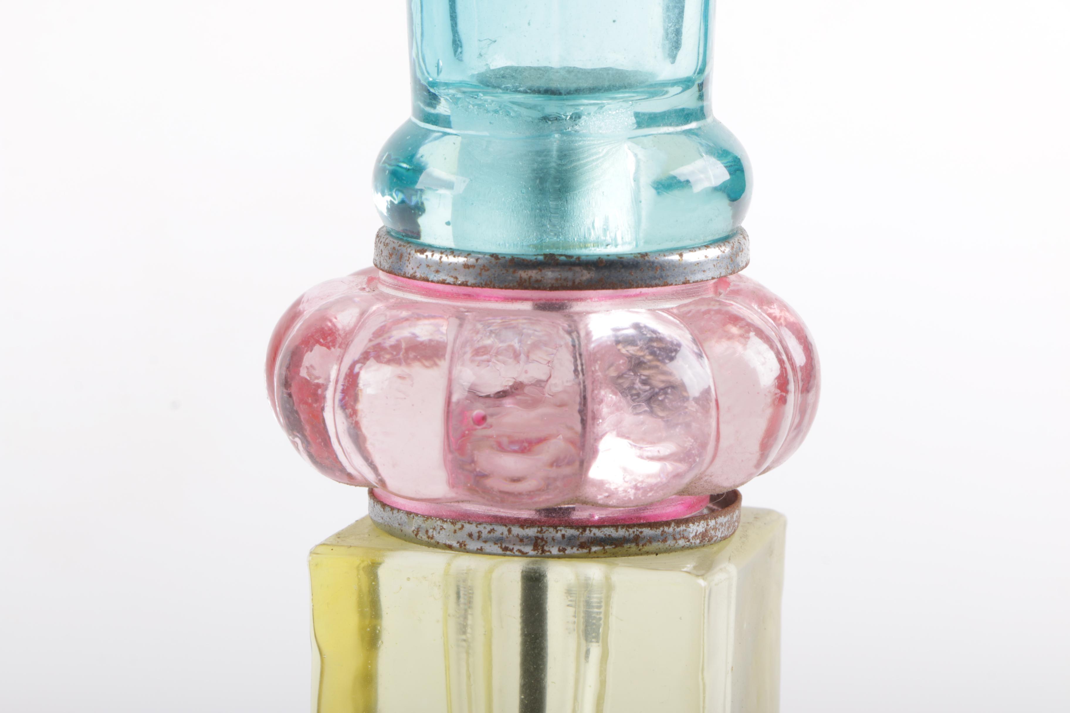 Glass Candle Holders