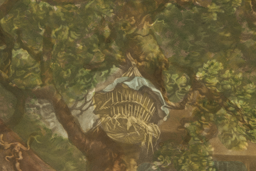 Pair of Colored Lithographs on Paper of Genre Scenes