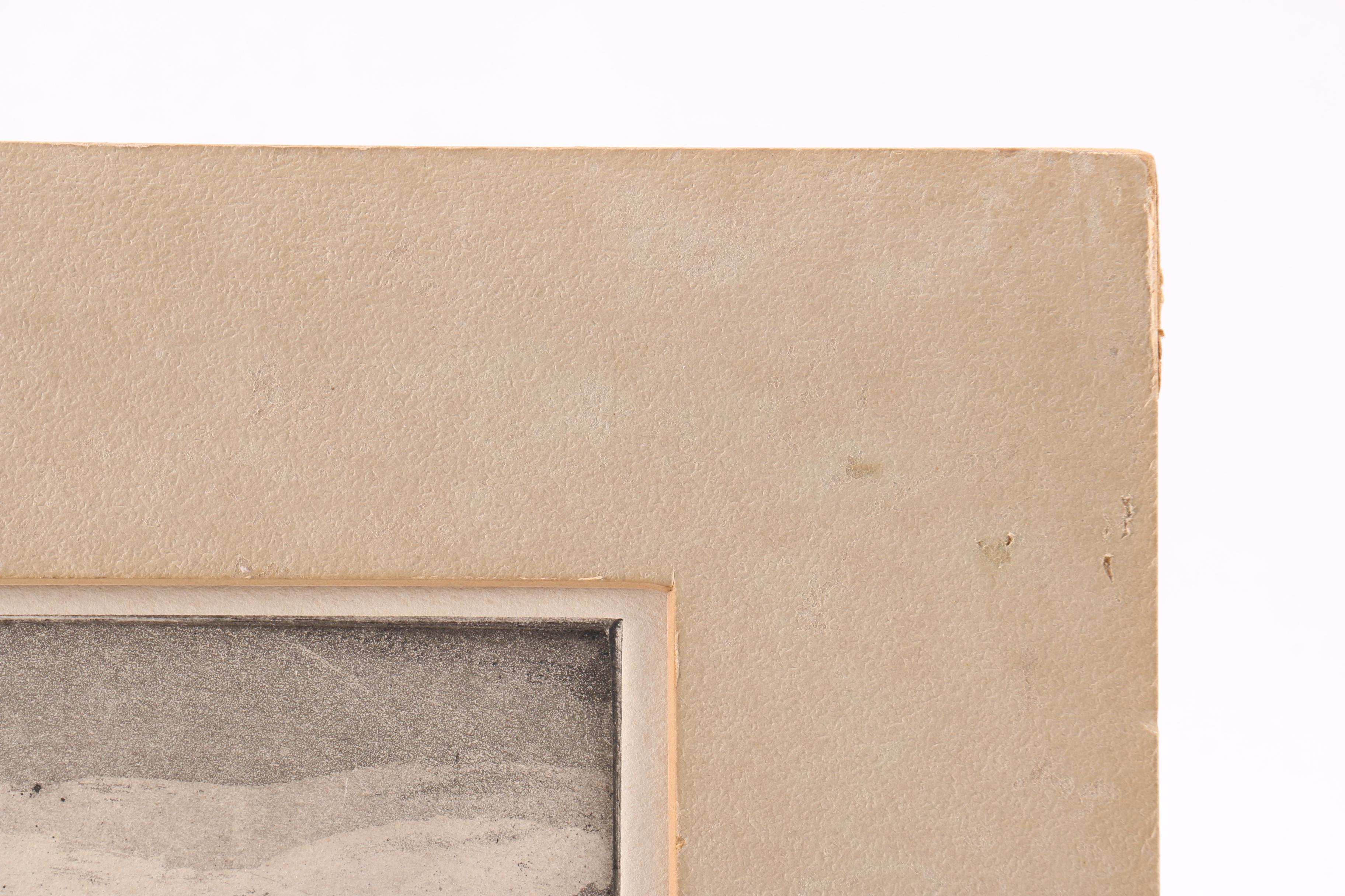 Limited Edition Aquatint Etching "Bayou Boats"