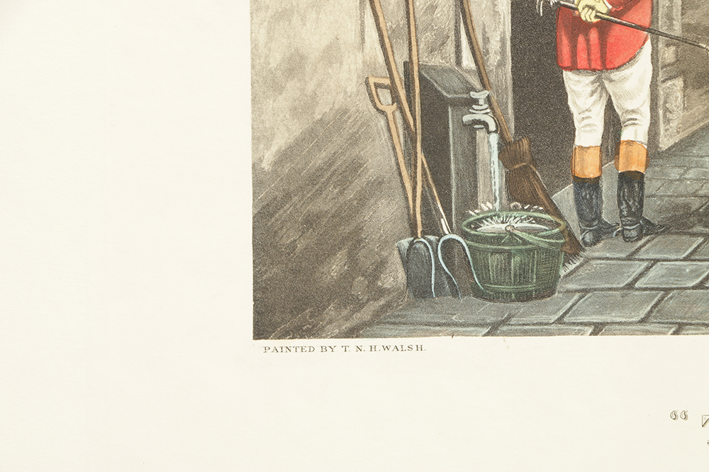 C.R. Stock Hand-Colored Engravings on Paper