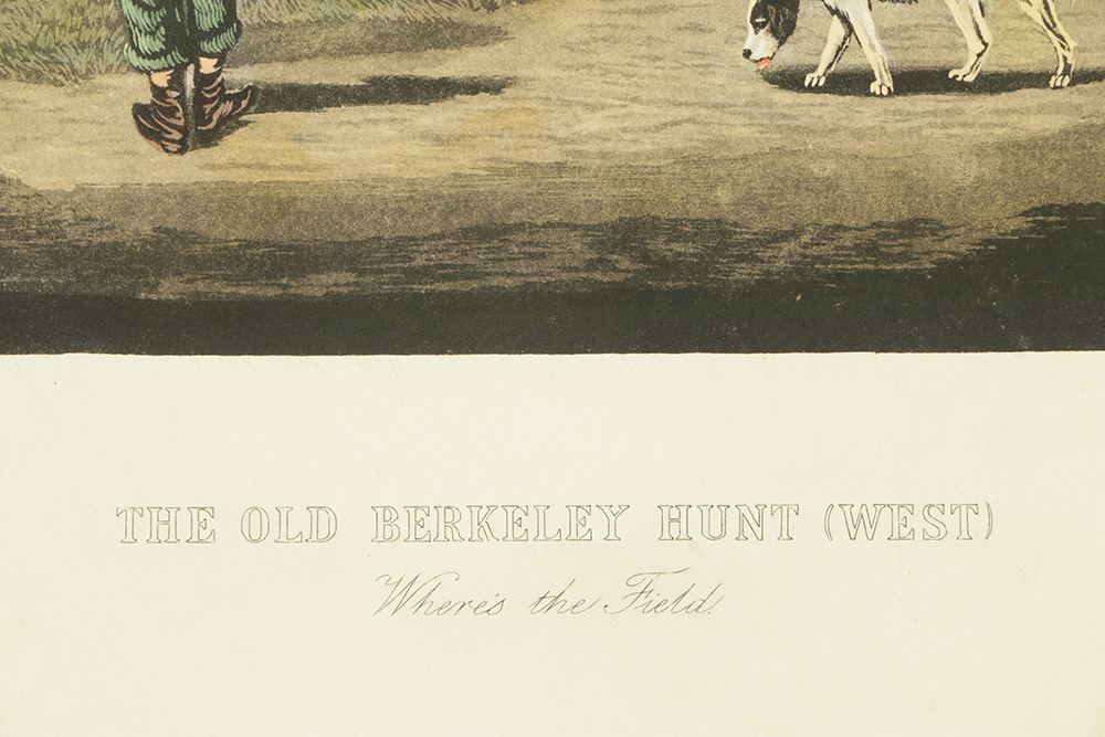 C.R. Stock Hand-Colored Engravings on Paper