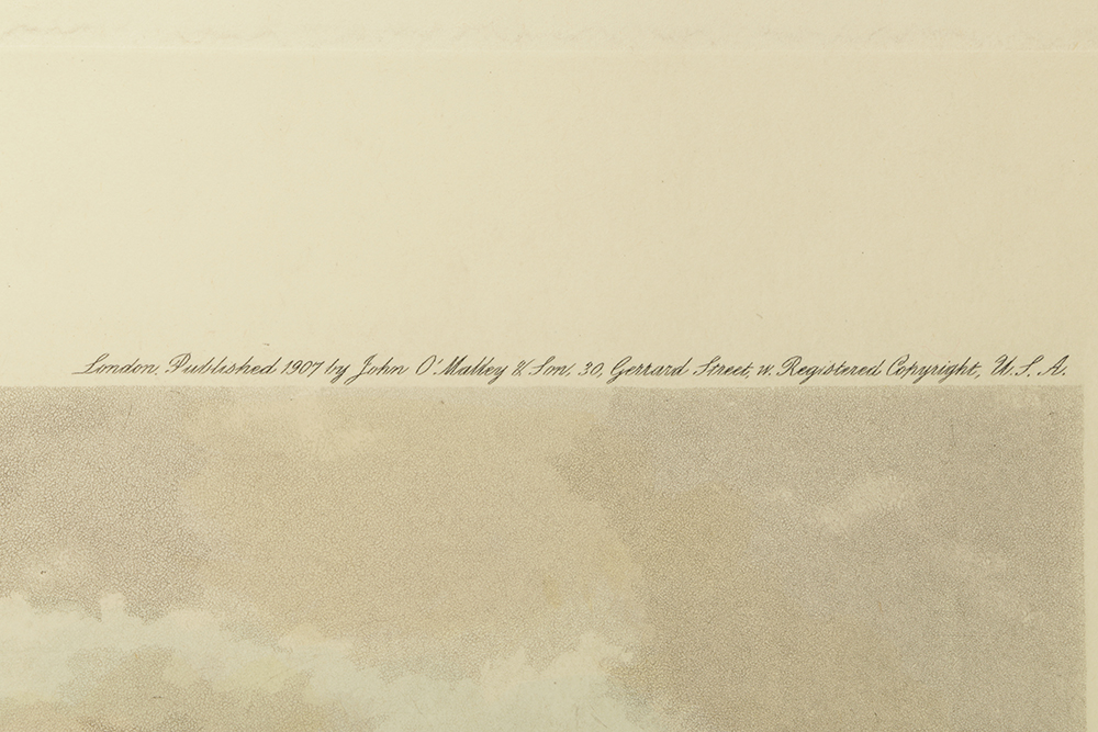 C.R. Stock Hand-Colored Engravings on Paper