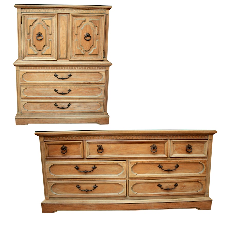 United Furniture Company Dresser and Chest of Drawers