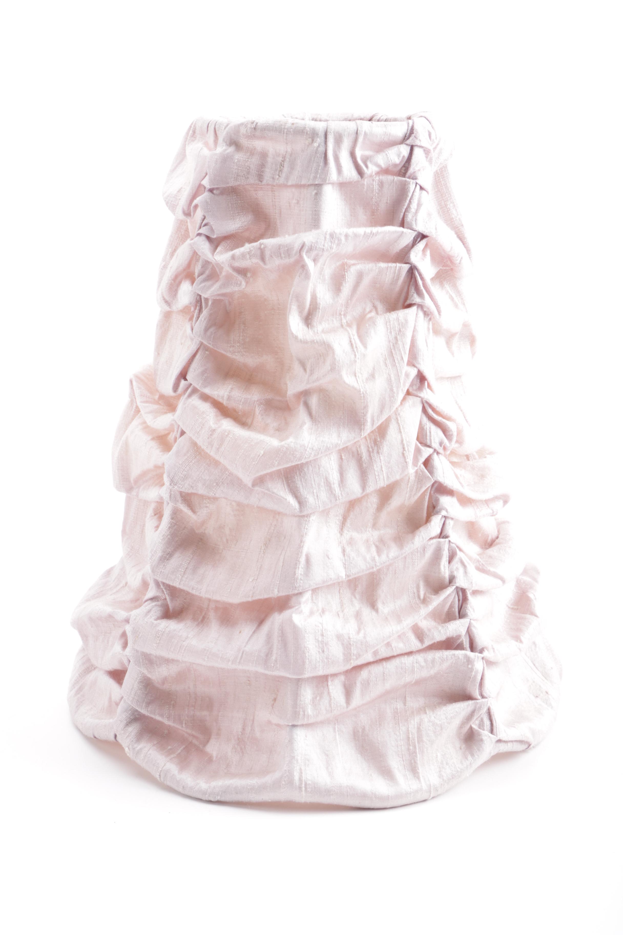 Silver Tone Table Lamp