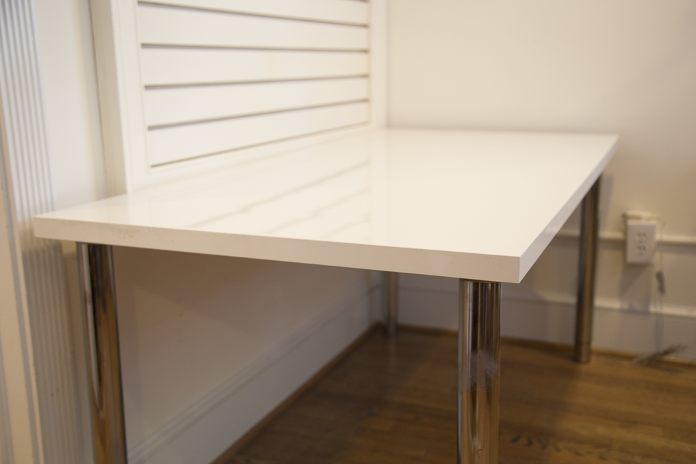 White IKEA Table