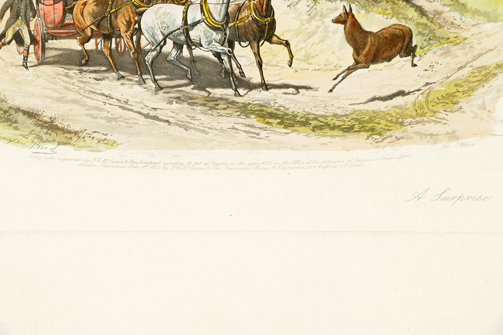 Collection of Color-Lithographs After Original Equestrian Scenes