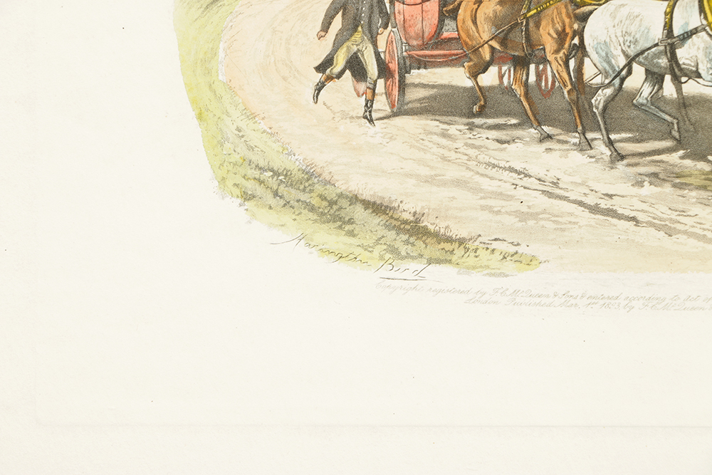 Collection of Color-Lithographs After Original Equestrian Scenes