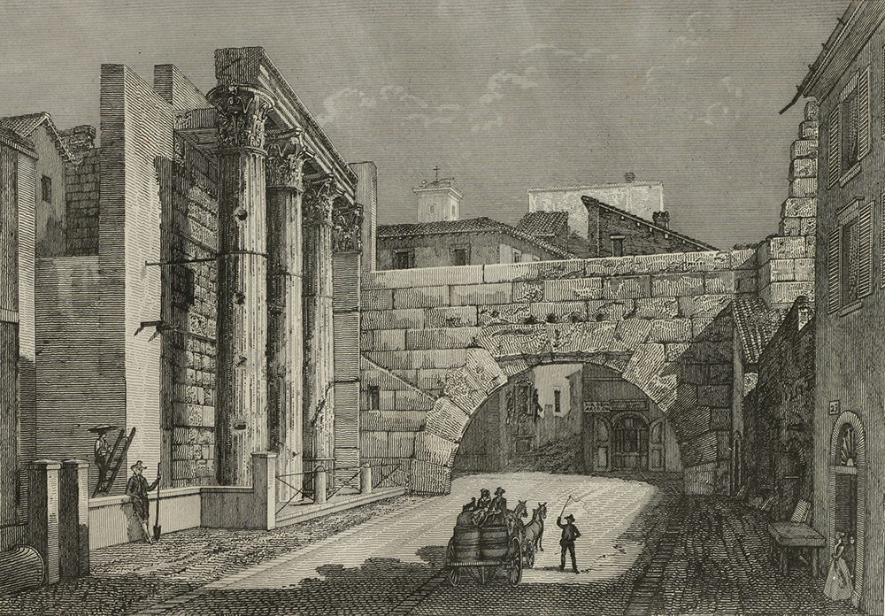 After G. Cottafavi Engravings on Paper Classical Composition