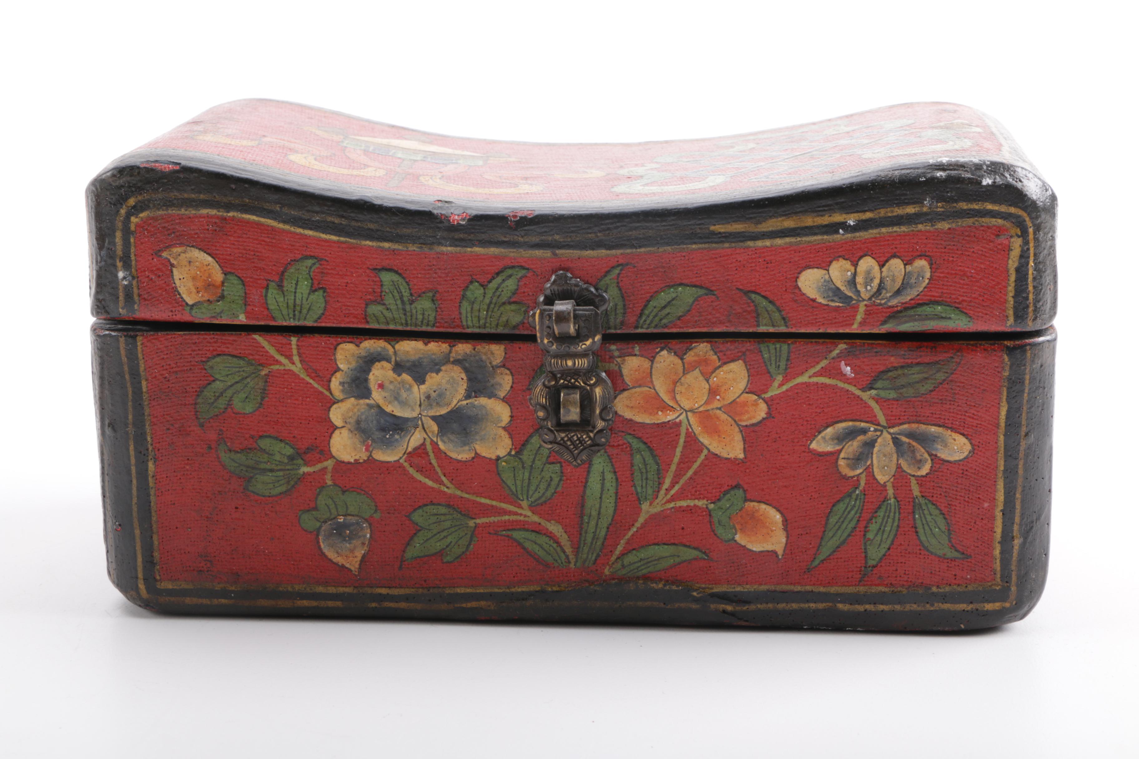 Asian Style Wooden Chests