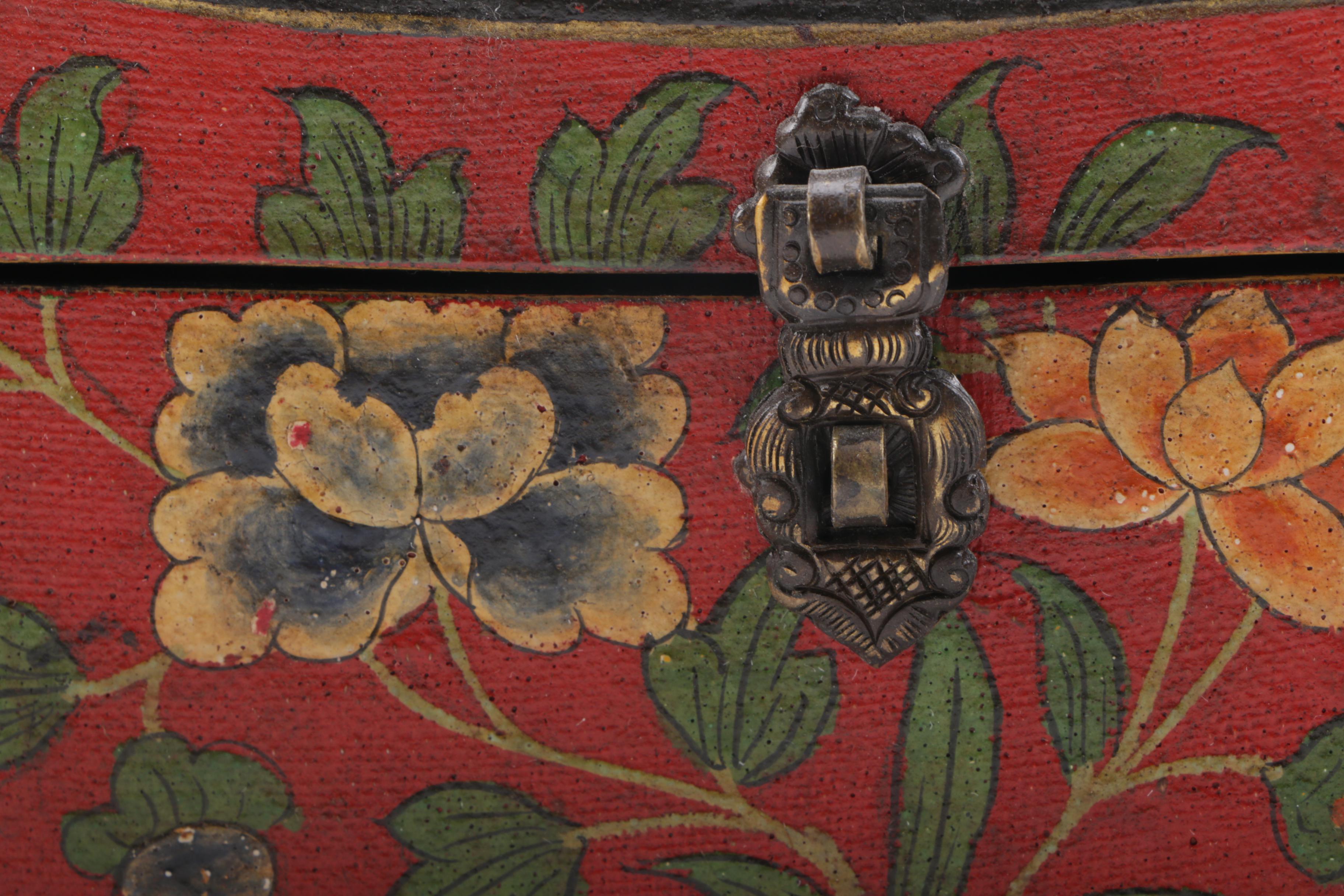 Asian Style Wooden Chests