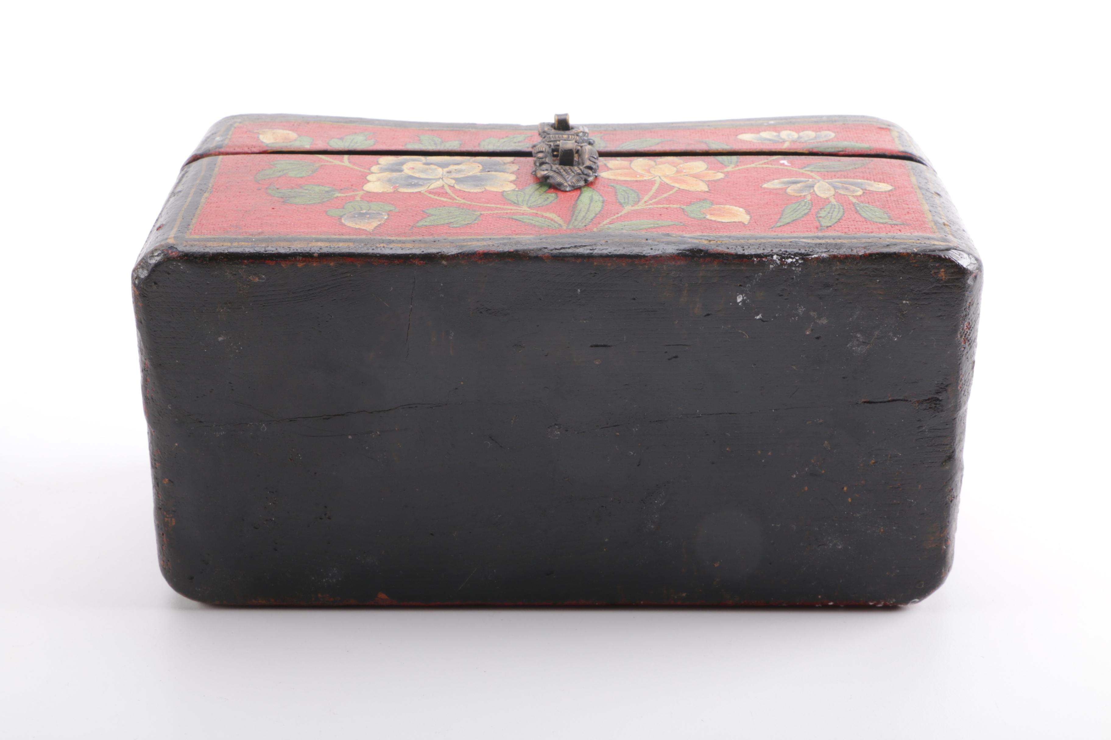 Asian Style Wooden Chests