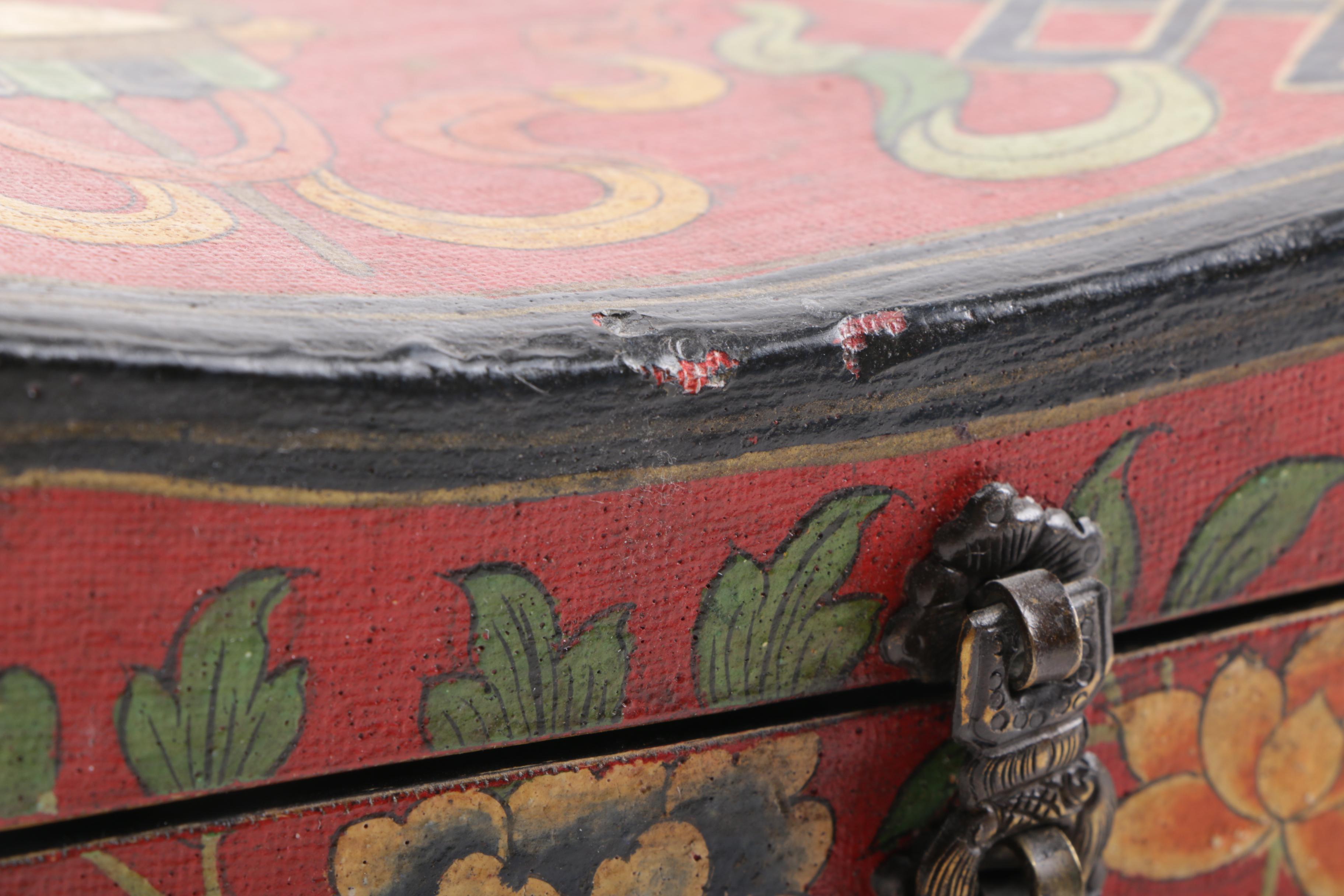 Asian Style Wooden Chests