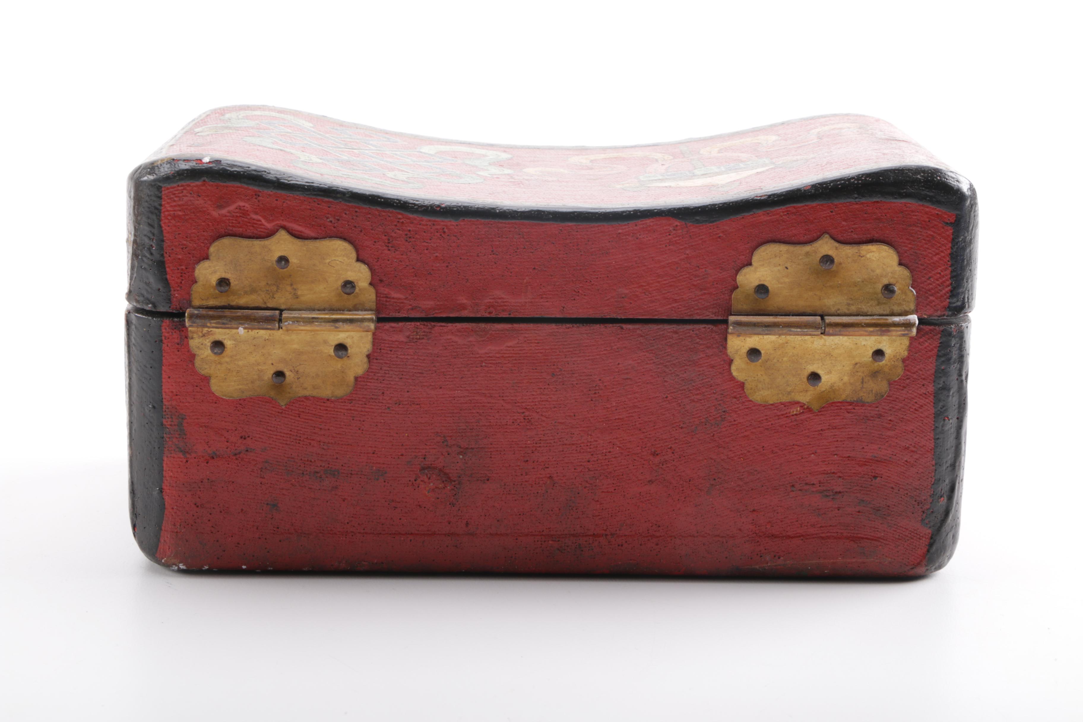 Asian Style Wooden Chests