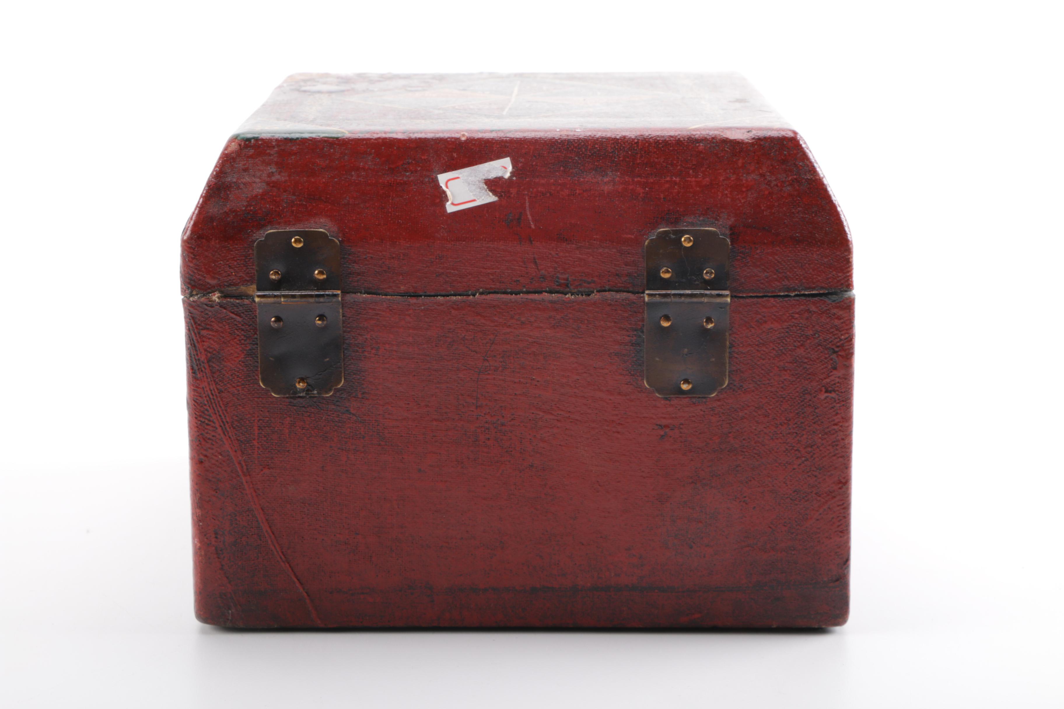 Asian Style Wooden Chests