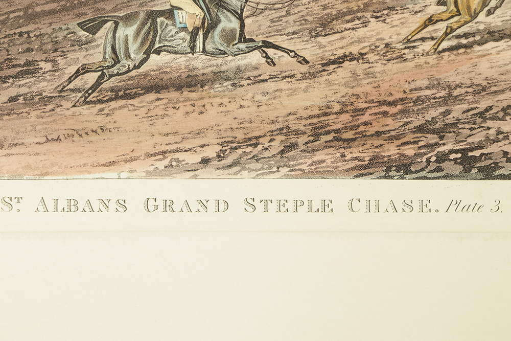 After James Pollard Hand-Colored Engravings on Paper