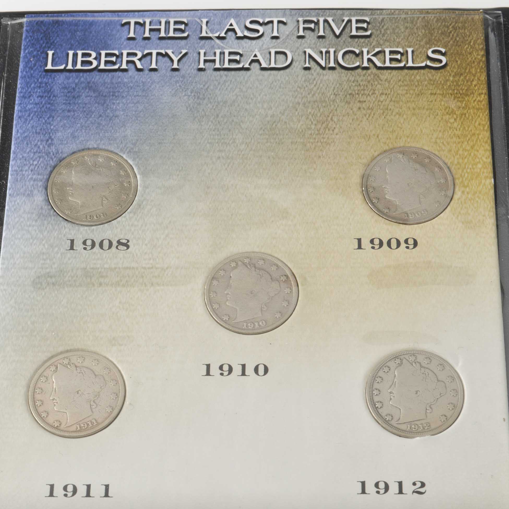 Eleven U.S. Nickels