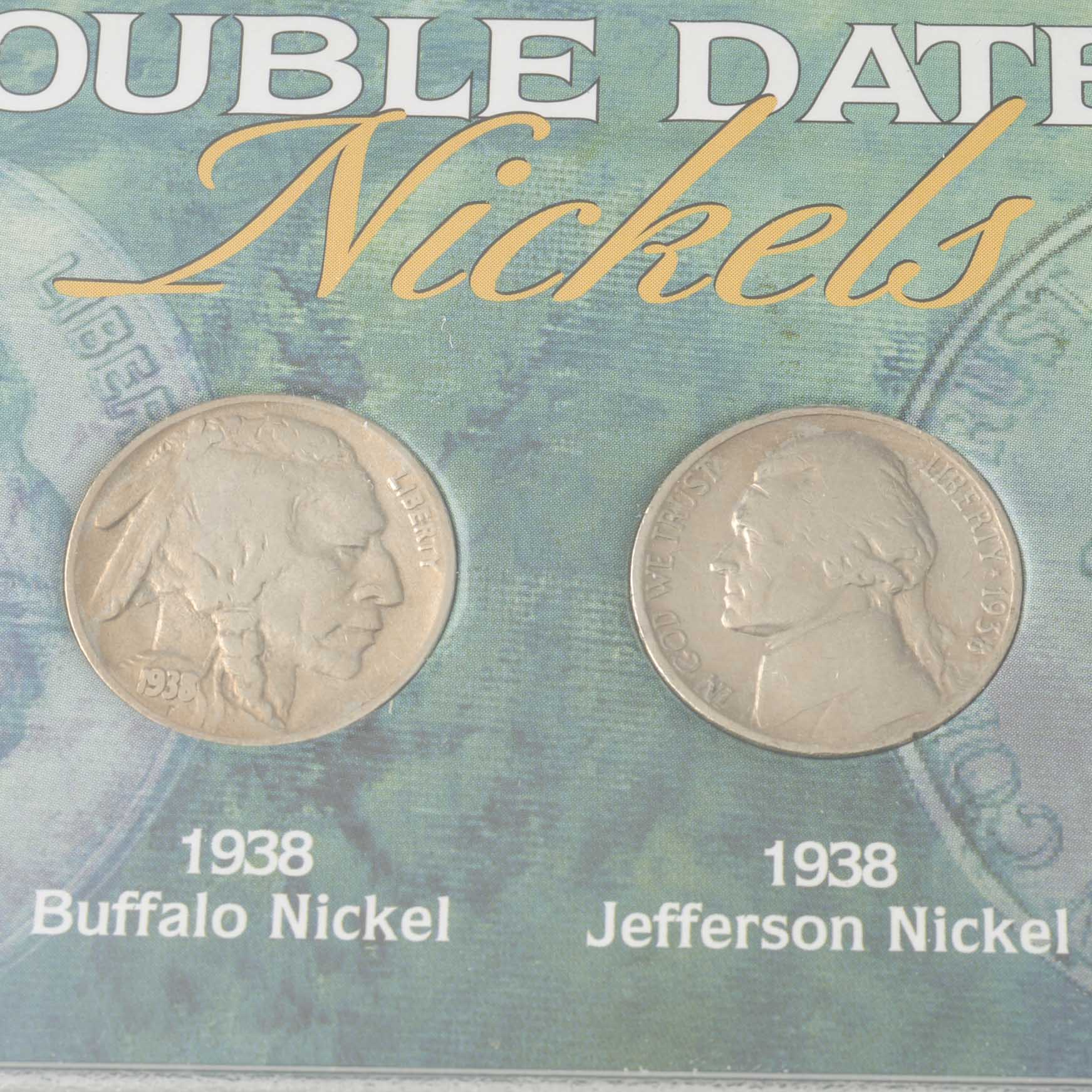 Eleven U.S. Nickels