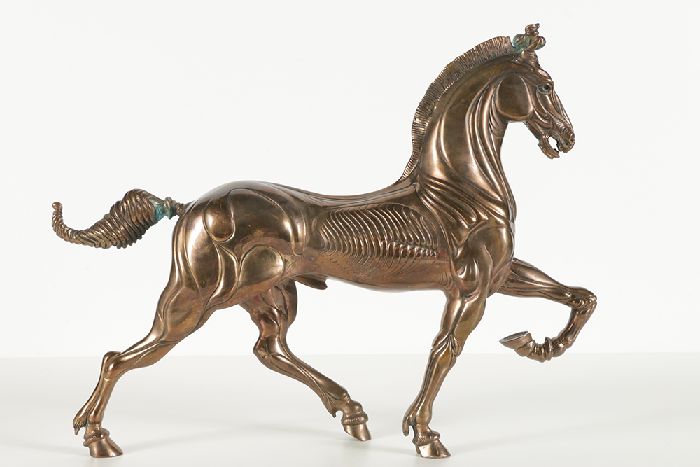 Ludovico de Luigi Cast Bronze Stallion