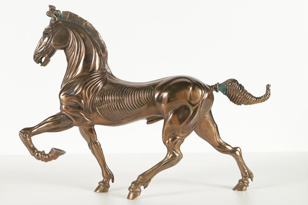 Ludovico de Luigi Cast Bronze Stallion