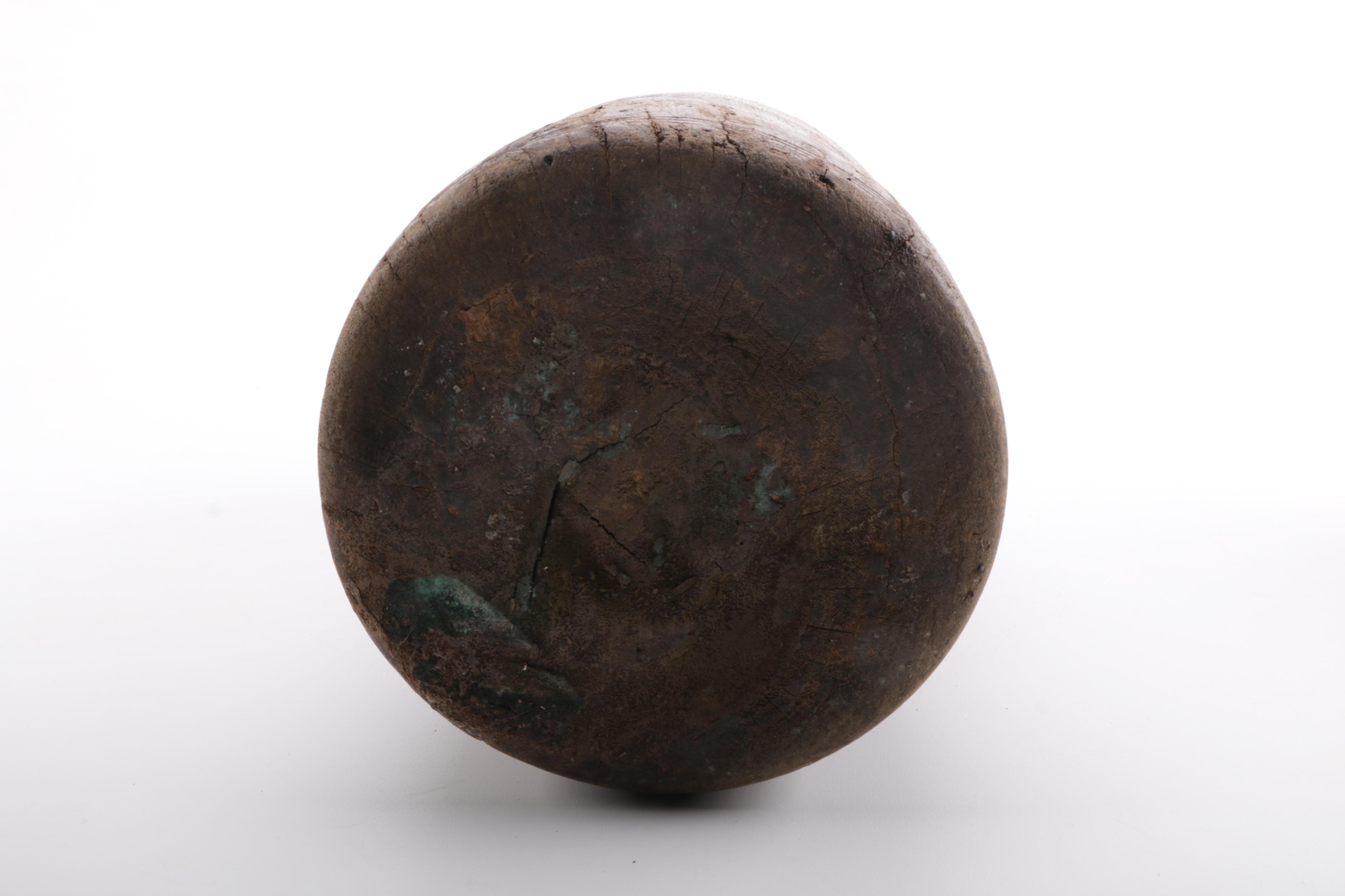 Primitive Wooden Urns