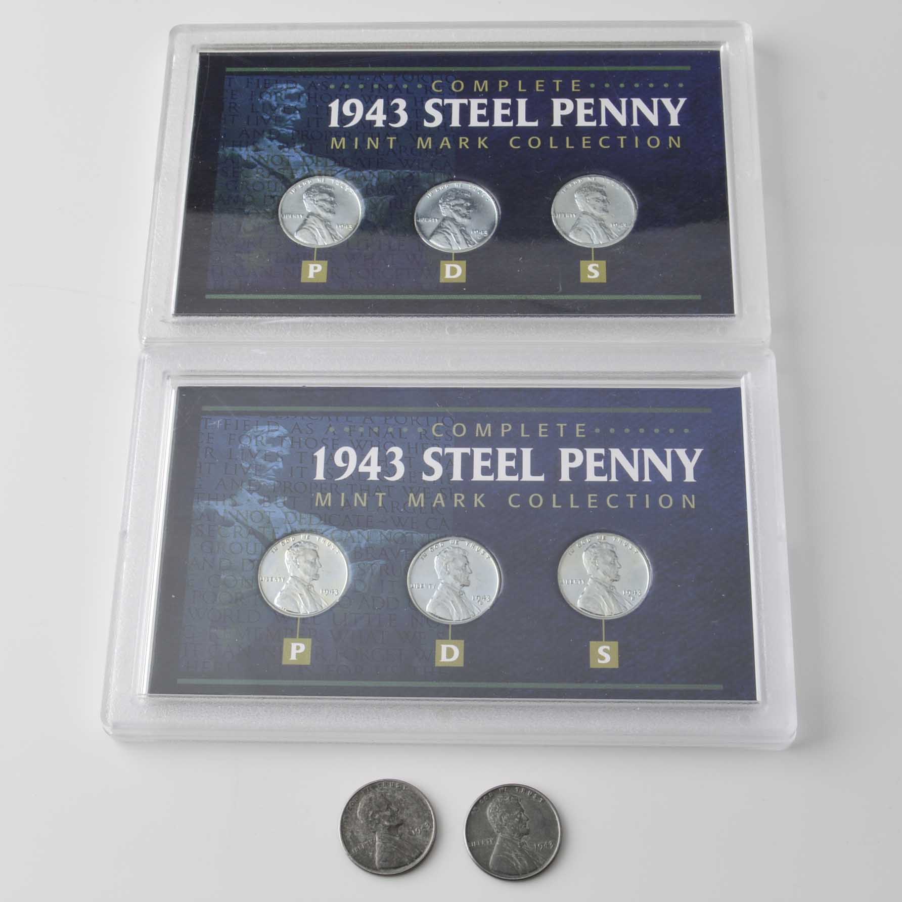 Eighteen U.S. Penny Sets