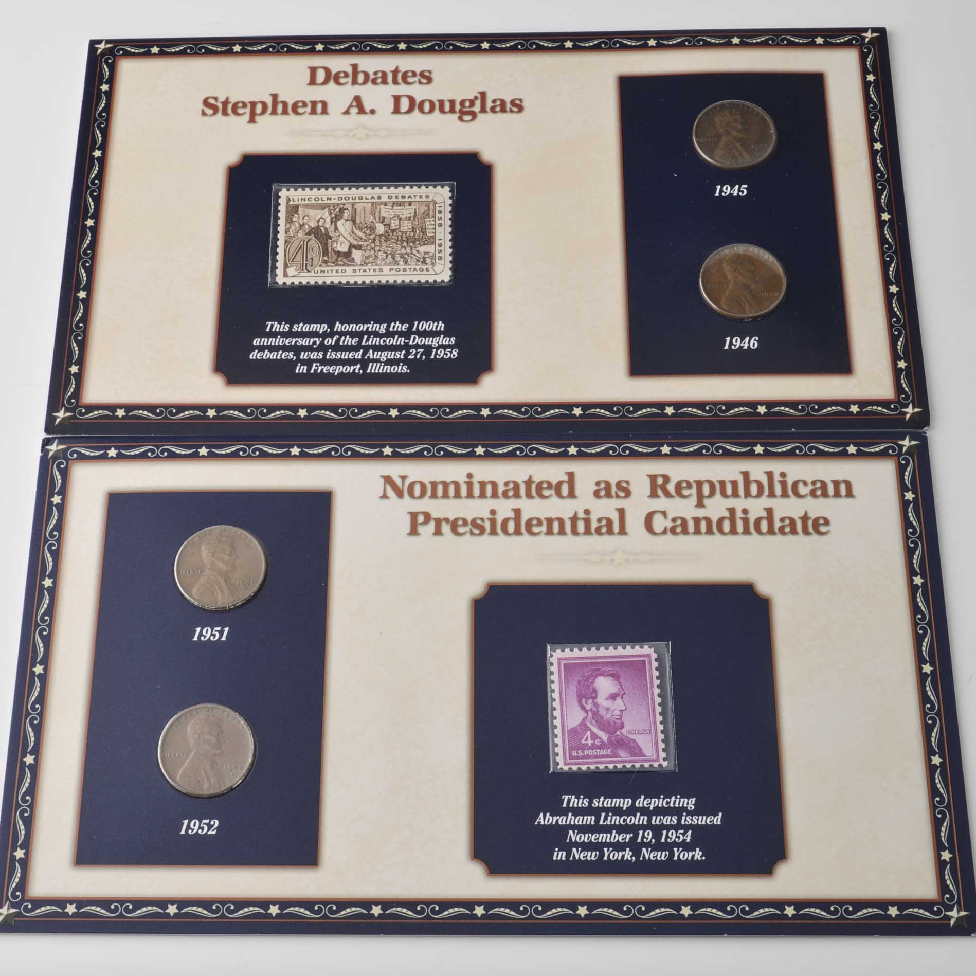 Eighteen U.S. Penny Sets