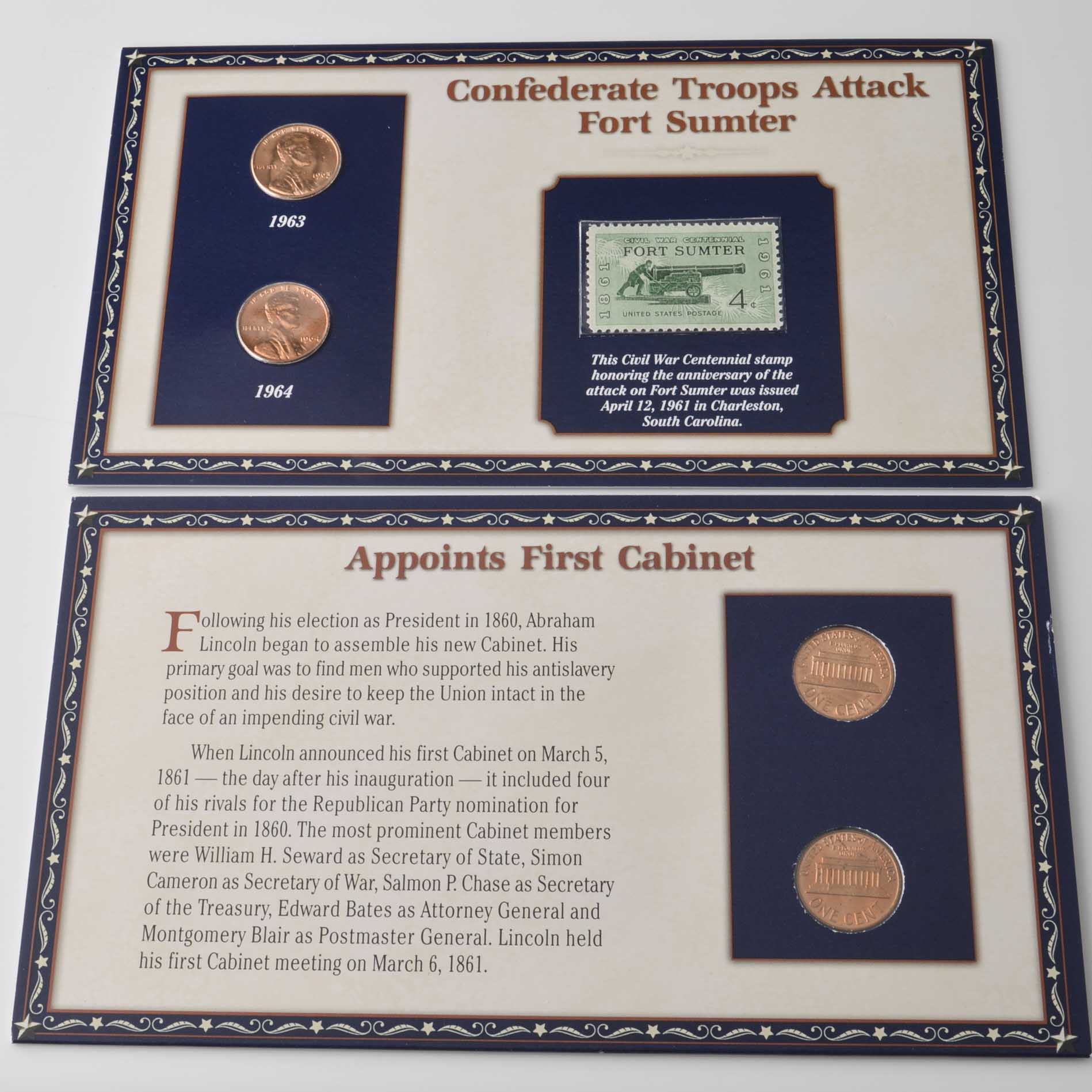 Eighteen U.S. Penny Sets