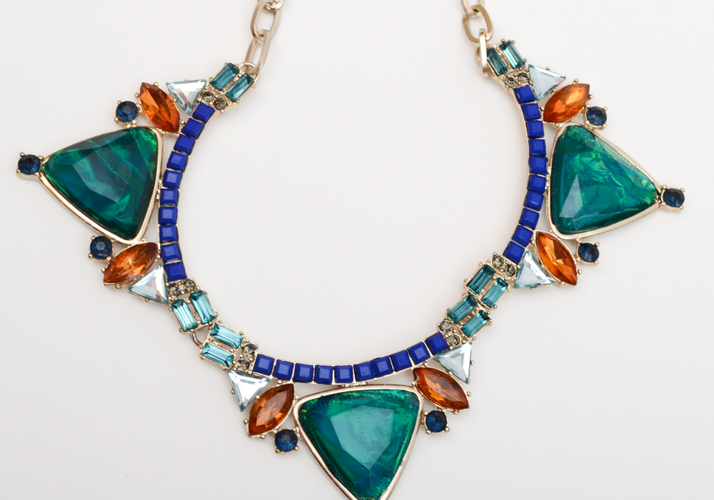 Rhinestone and Gem Fashion Necklaces