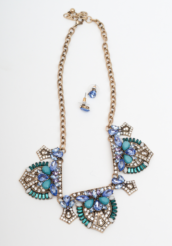 Rhinestone and Gem Fashion Necklaces