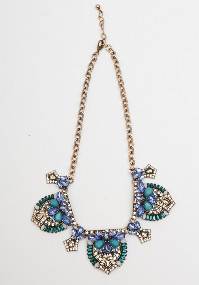 Rhinestone and Gem Fashion Necklaces