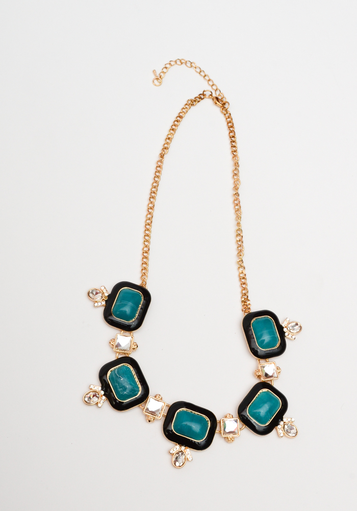 Rhinestone and Gem Fashion Necklaces