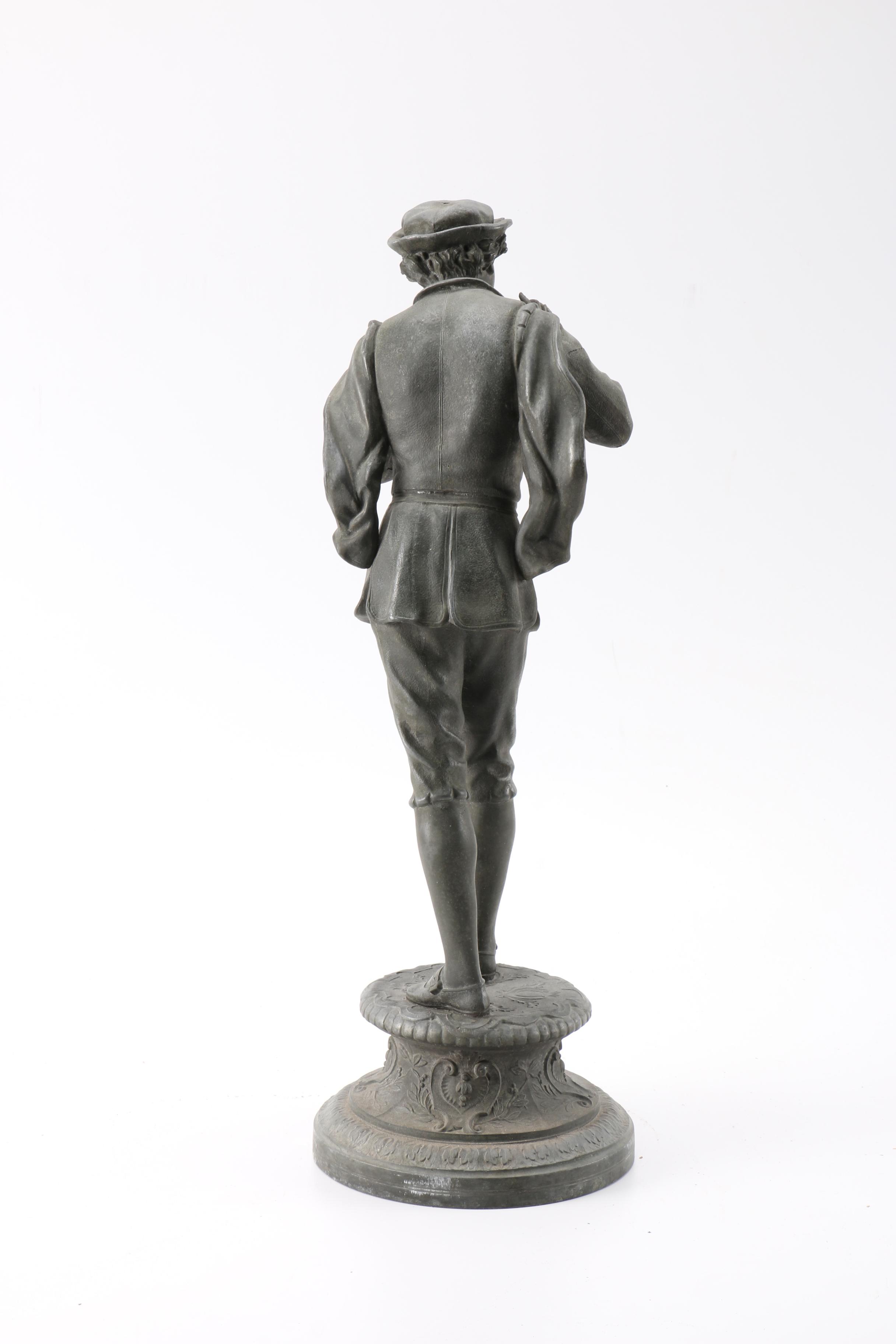 Cast Metal Figures of Peasants