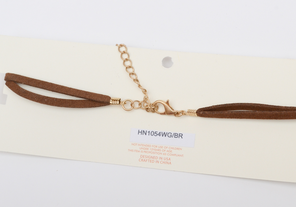 Earth Tone Leather Fashion Bracelets and Necklaces