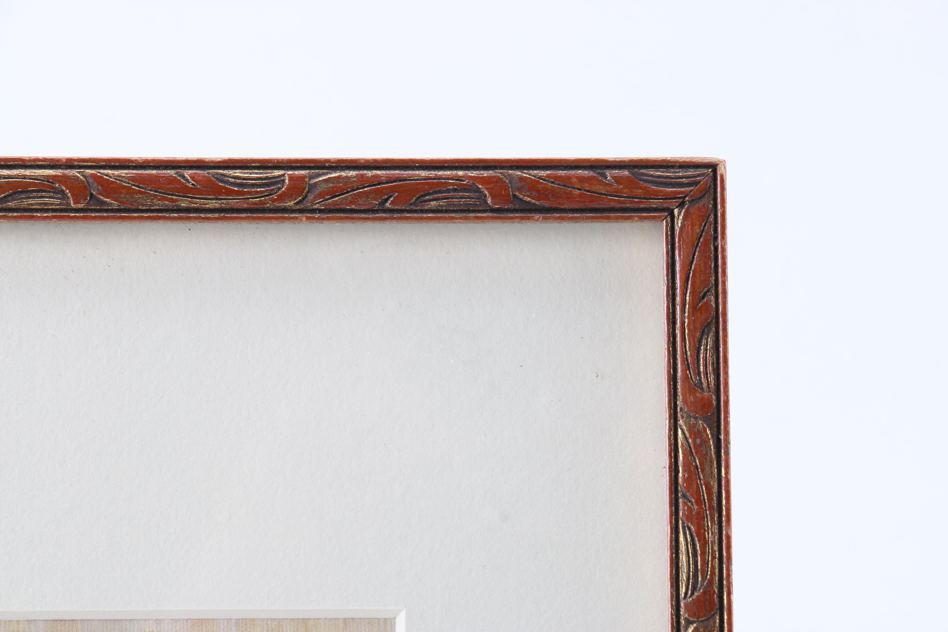 Amoun Gouache Painting on Papyrus of Ducks