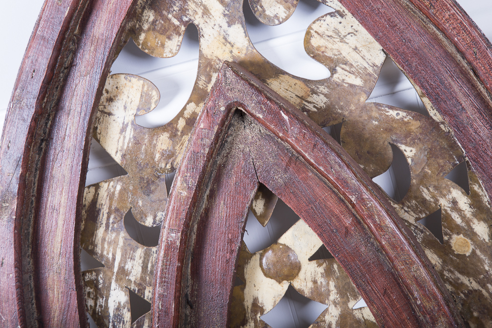 Reclaimed Wood Window Wall Art