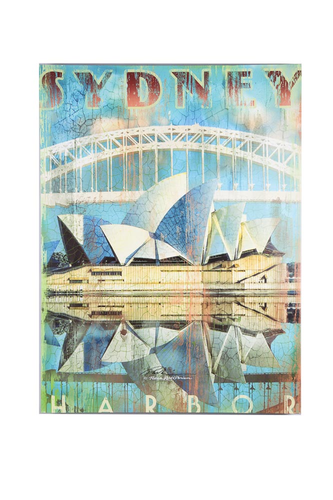 Patrick Reid O'Brien Signed Giclee "Sydney Harbor"