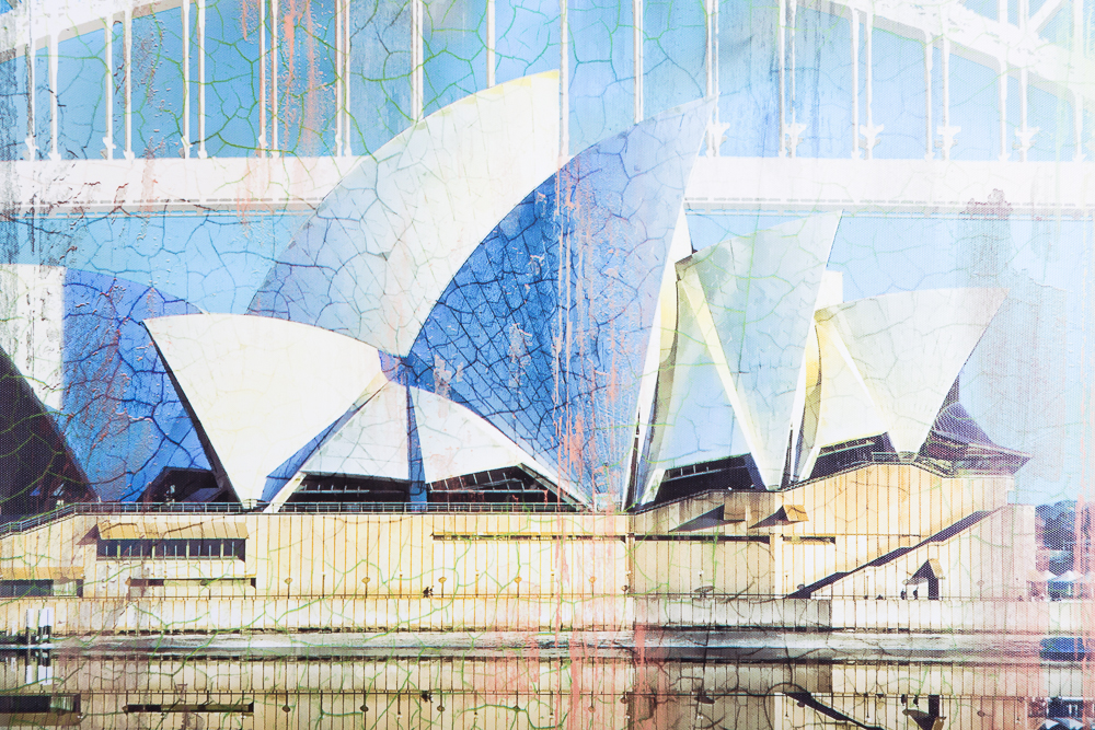 Patrick Reid O'Brien Signed Giclee "Sydney Harbor"