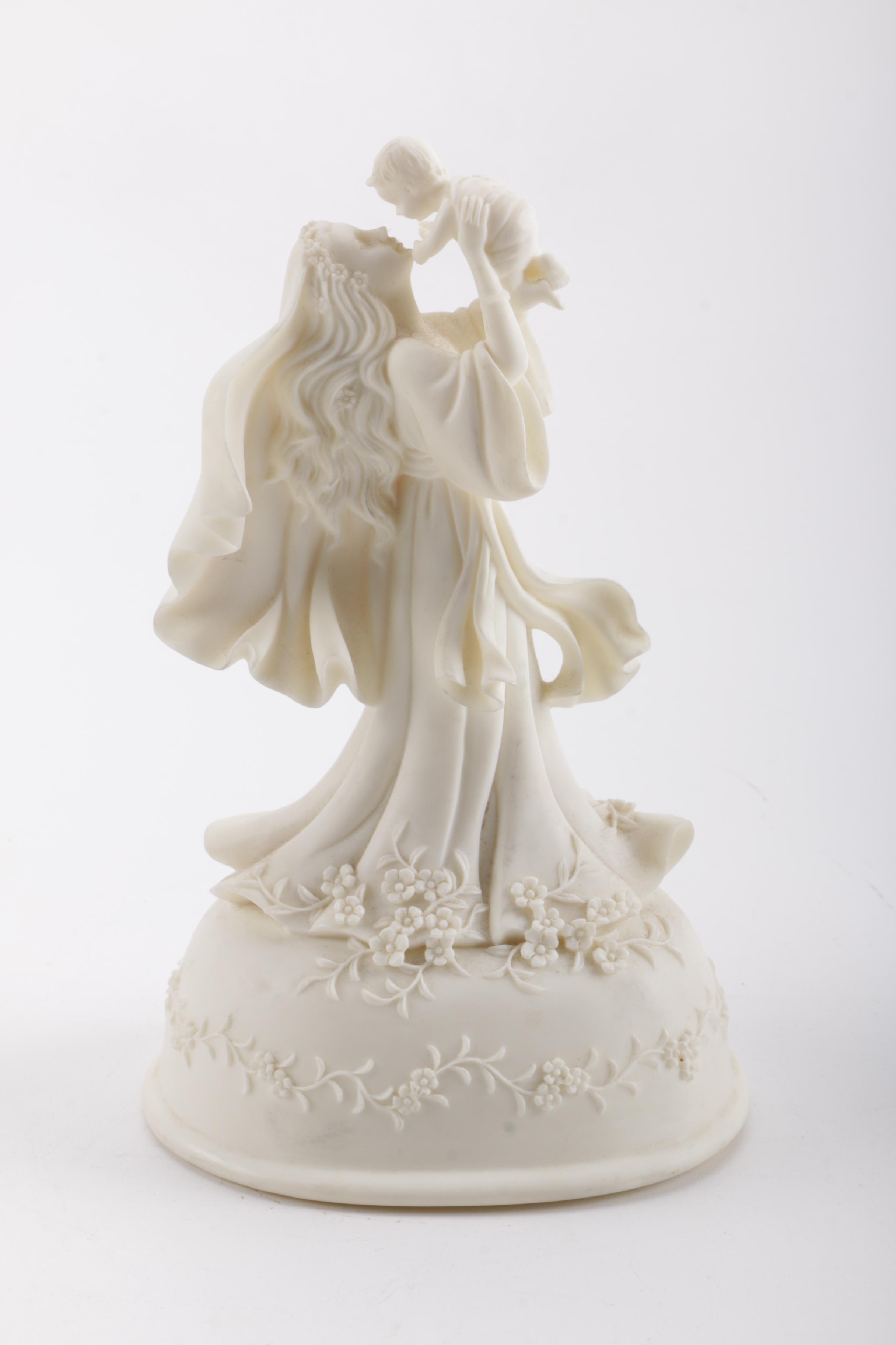 Waterford Angel Figurine and Roman Millenium Figurine