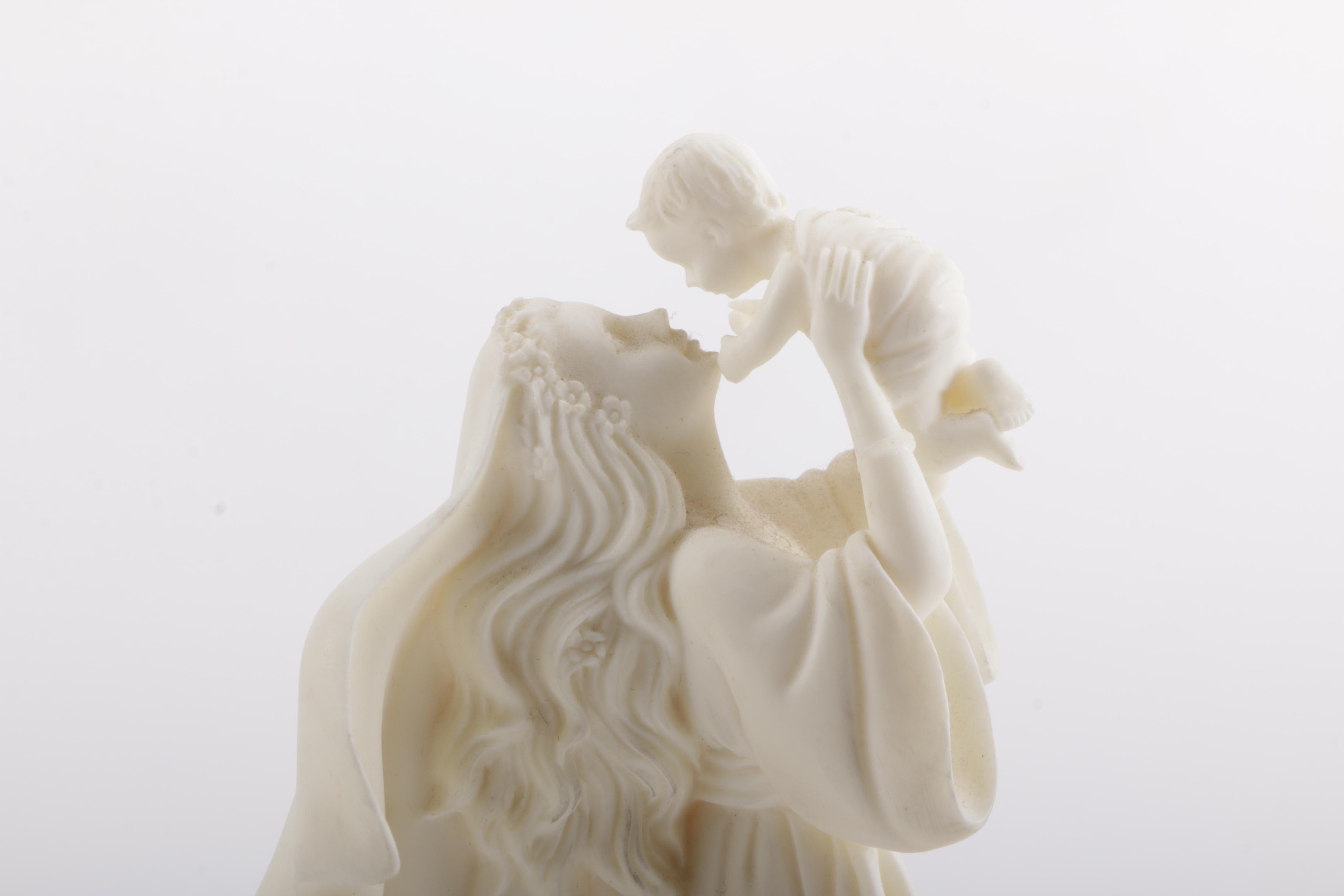 Waterford Angel Figurine and Roman Millenium Figurine