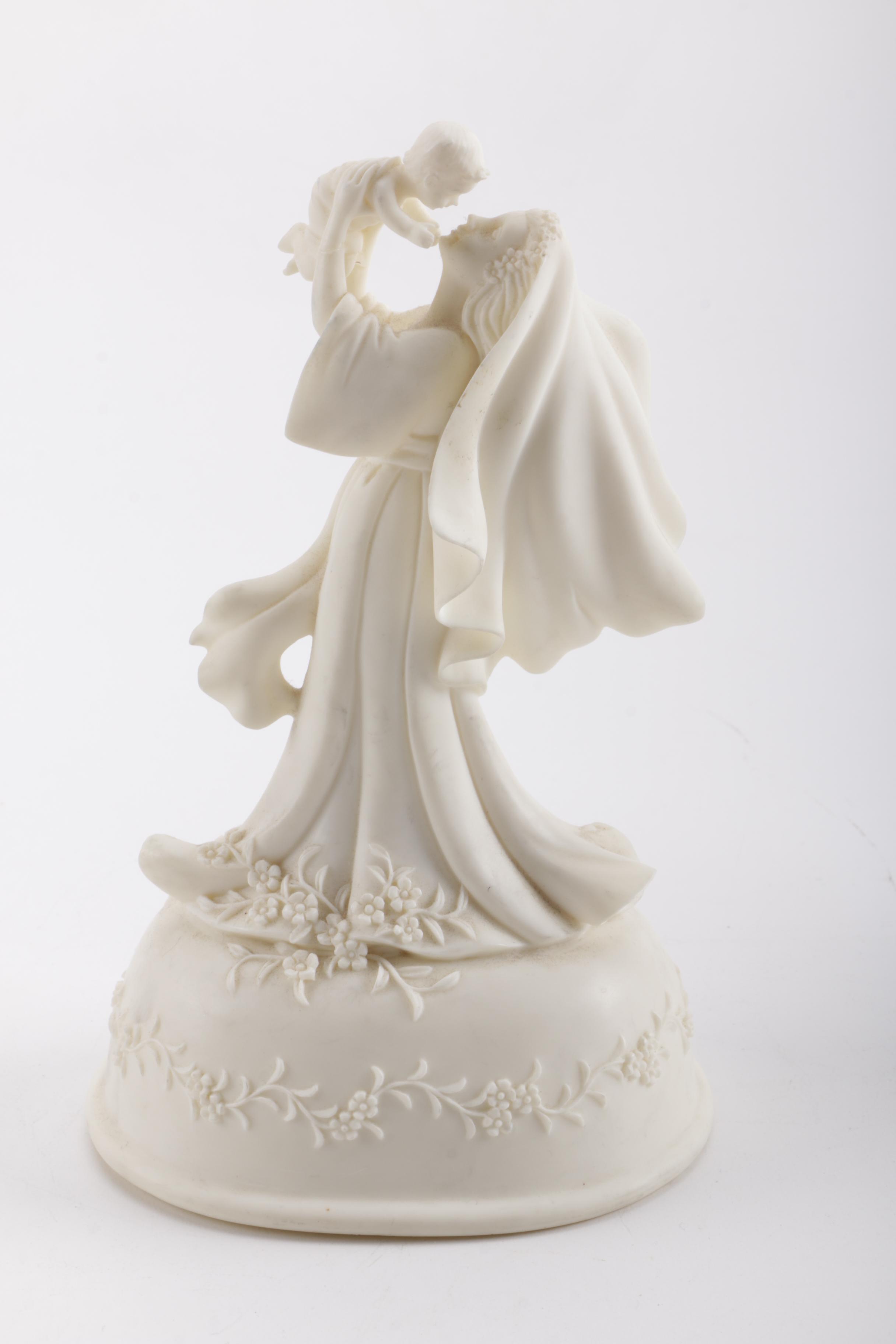 Waterford Angel Figurine and Roman Millenium Figurine